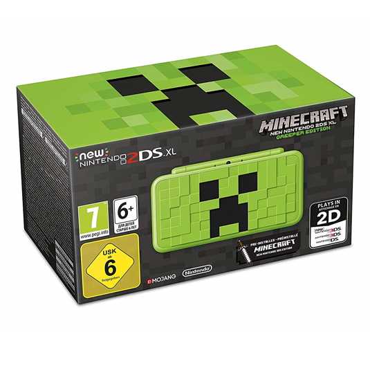 nintendo 2ds xl creeper edition